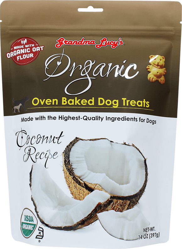 Organic Dog Treats, Dog Treats, Baked Dog Treats, Organic Coconut for Dogs