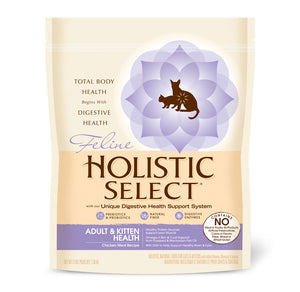 Holistic Select Adult & Kitten Health - Chicken Meal