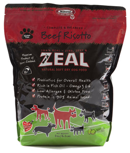 Zeal Soft Dry Dog Food - Beef Risotto