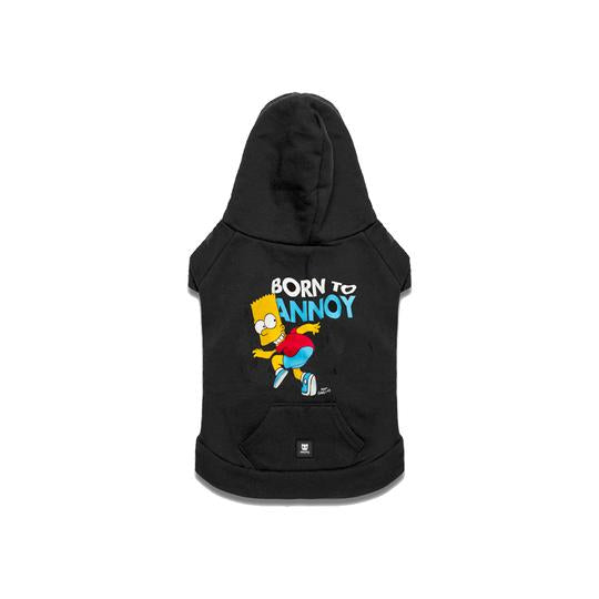 Zee.Dog Bart Simpson Born to Annoy Hoodie