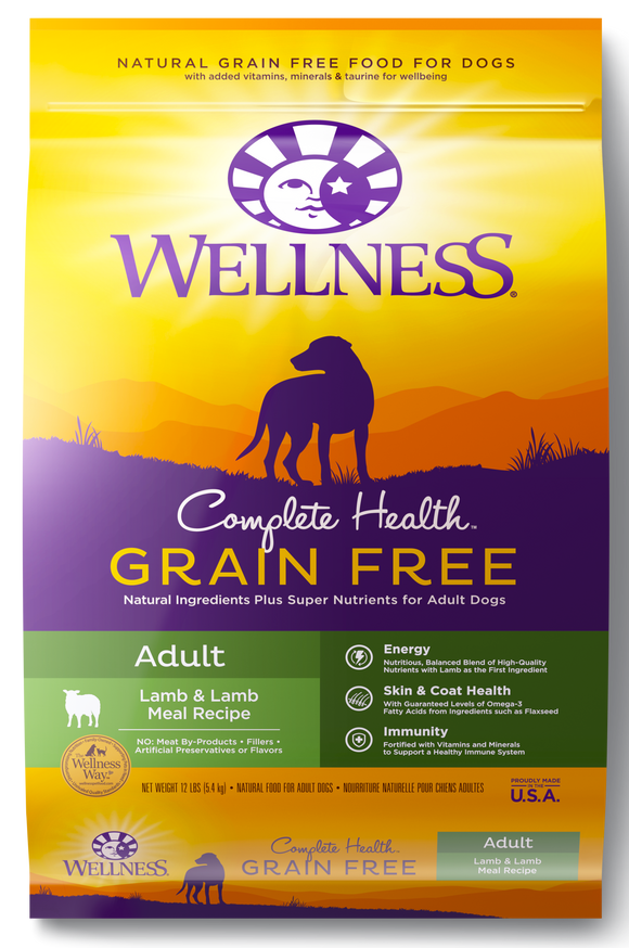 Wellness Complete Health Grain Free - Lamb and Lamb Meal