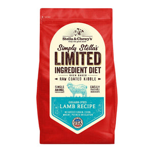 Stella & Chewy's Single Ingredient Raw Coated Kibble - Lamb, Lamb for Dogs, Kibbles for Dogs