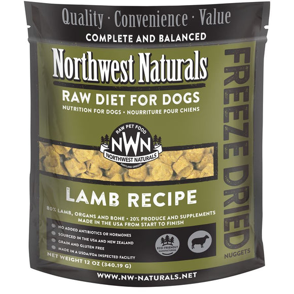 Northwest Naturals Lamb Dog Freeze Dried