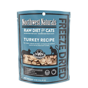 Northwest Naturals Turkey for Cats Freeze Dried