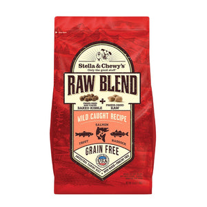 Stella & Chewy's Raw Blend - Trout, Salmon & Haddock, Freeze Dried Raw, Kibbles for Dogs, Fish for Dogs