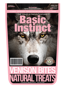 Basic Instinct Venison Bites