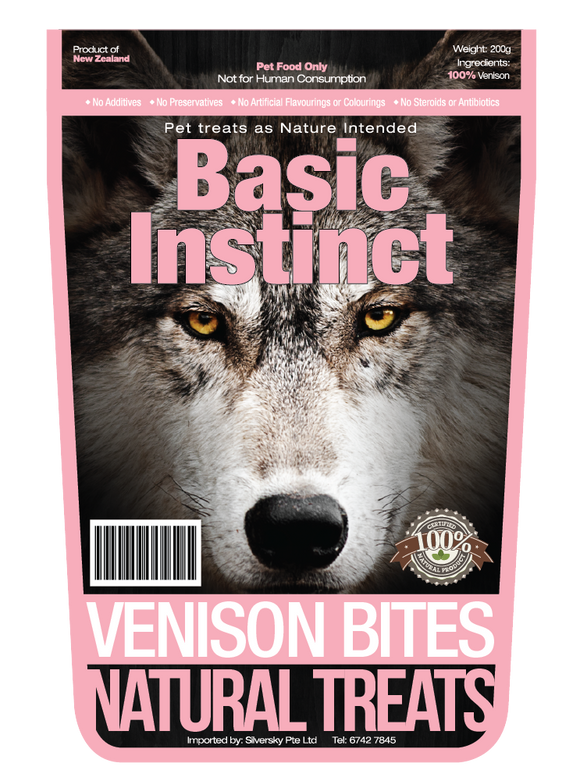 Basic Instinct Venison Bites