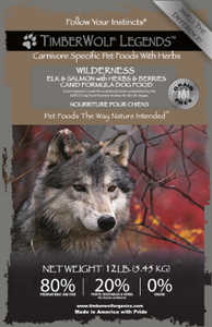 Timberwolf Wilderness Elk & Salmon with Herbs & Berries