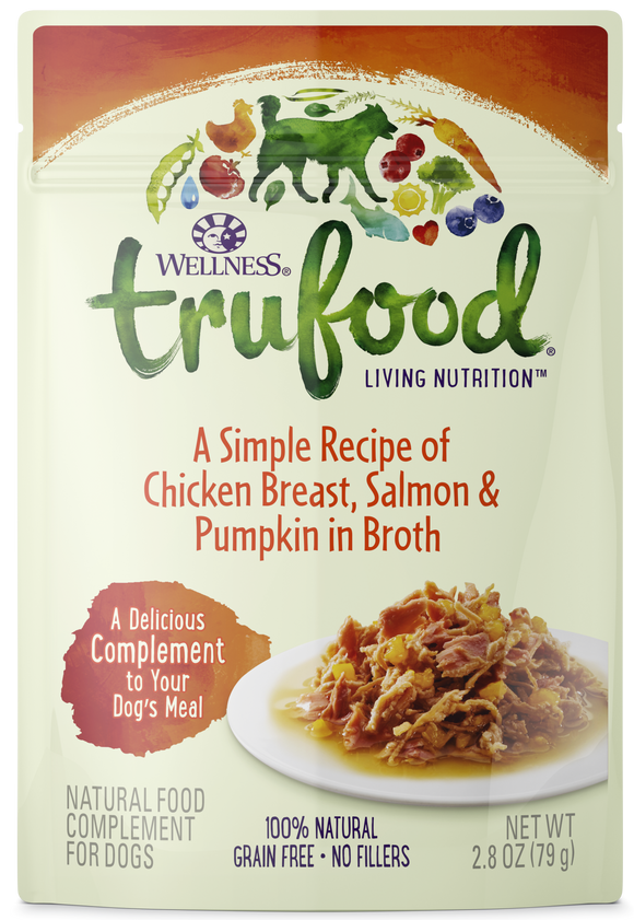 Wellness Trufood Meal Toppers - Chicken Breast, Salmon & Pumpkin
