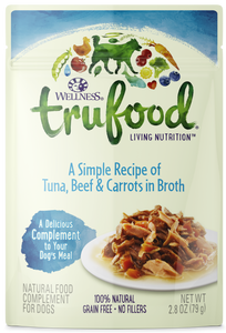 Wellness Trufood Meal Toppers - Tuna, Beef & Carrots