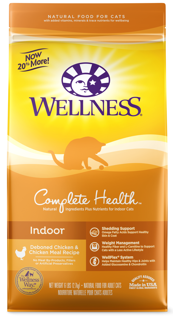 Wellness Complete Health Cat - Deboned Chicken, Chicken Meal & Rice