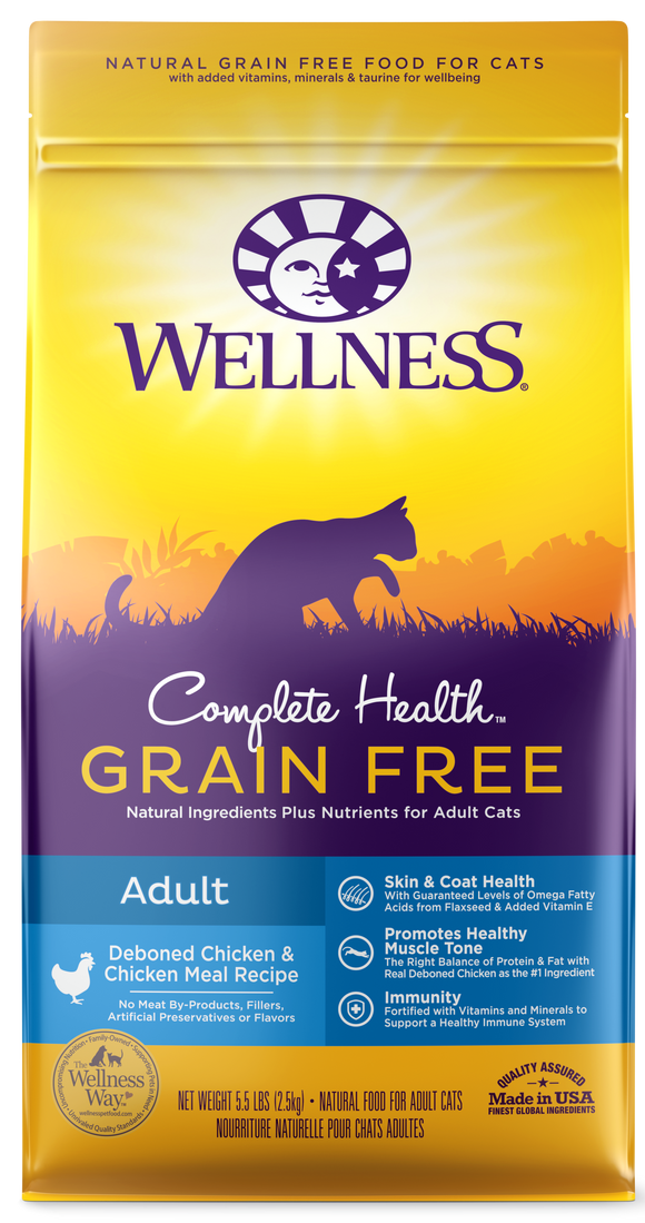 Wellness Complete Health Grain Free Cat - Deboned Chicken & Chicken Meal
