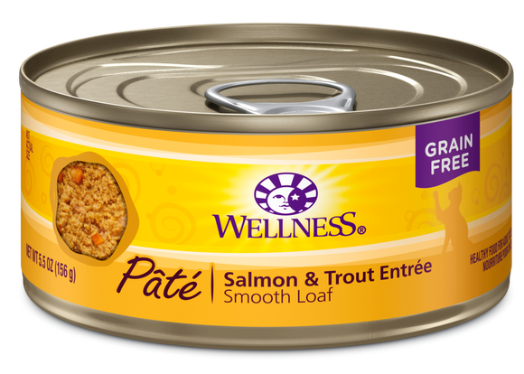Wellness Complete Health Pate Cat Grain Free - Salmon and Trout