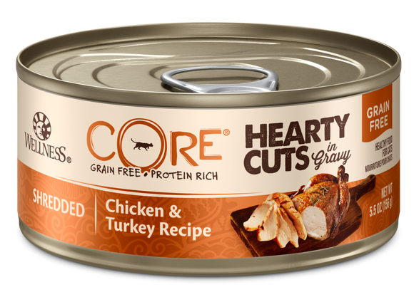 Wellness Core Hearty Cuts in Gravy - Chicken & Turkey