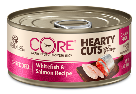 Wellness Core Hearty Cuts in Gravy - Whitefish & Salmon