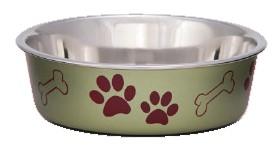 Dog Bowl, Cat Bowl, Pet Bowl, Stainless Steel, Rubber Base, Removable base