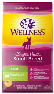 Wellness Complete Health - Small Breed Adult Turkey and Oatmeal